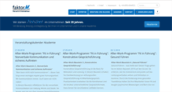 Desktop Screenshot of faktorm.de