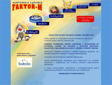 Tablet Screenshot of faktorm.pl